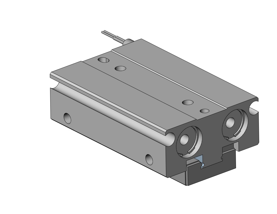 SMC MHF2-8D1R-M9BWS cylinder, mhf2, low profile air gripper, GRIPPER