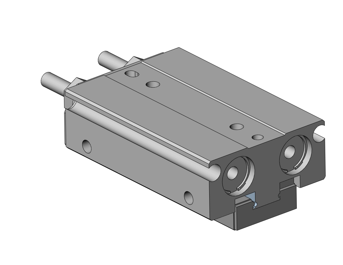 SMC MHF2-8D1R-X83A2 gripper, low-profile, MHF2 GRIPPERS