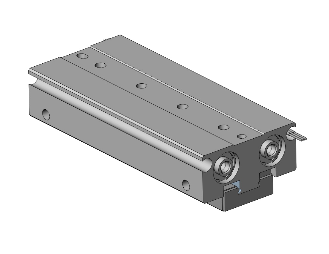 SMC MHF2-8D2-M9PW gripper, low-profile w/auto-sw, MHF2 GRIPPERS