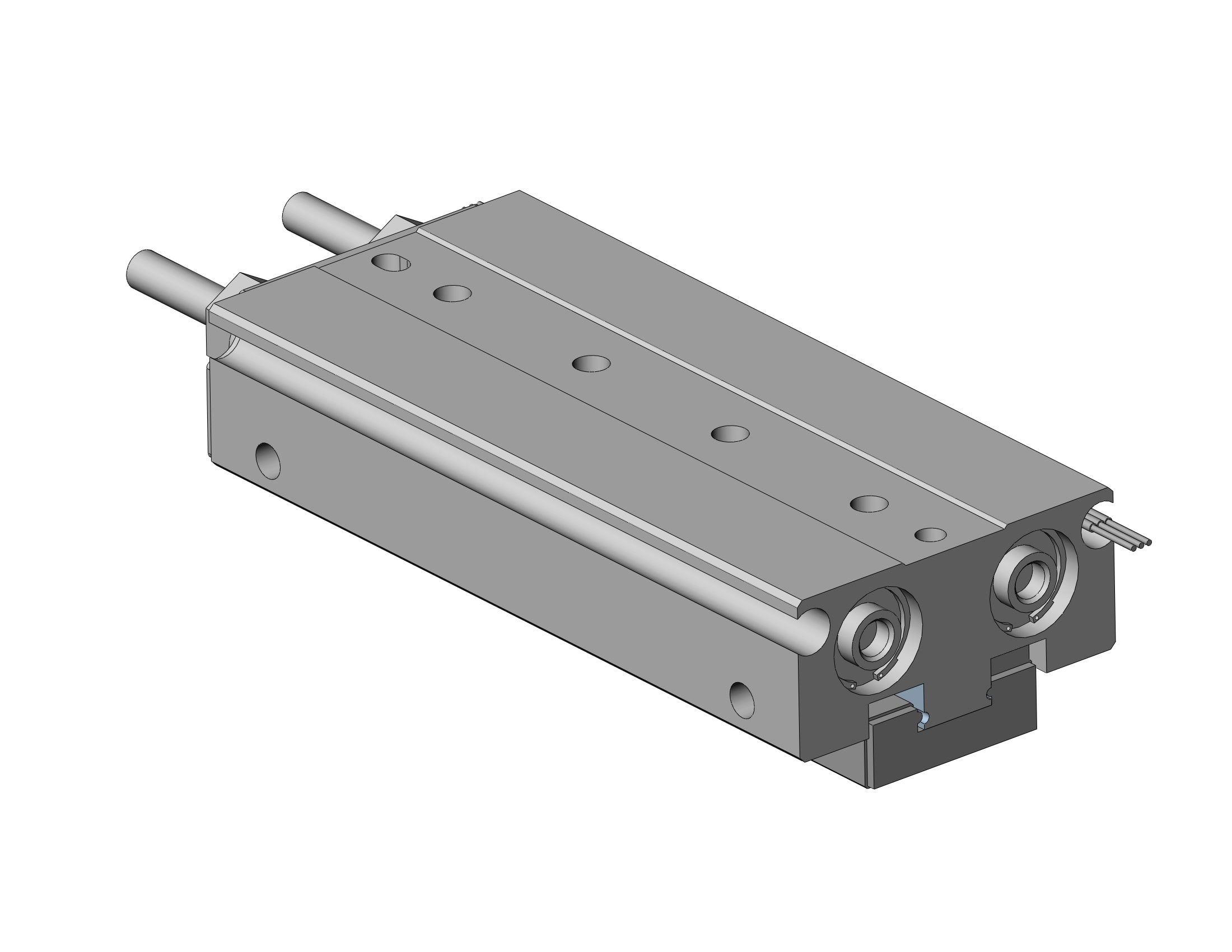 SMC MHF2-8D2-M9PWL-X83A1 gripper, low-profile, MHF2 GRIPPERS