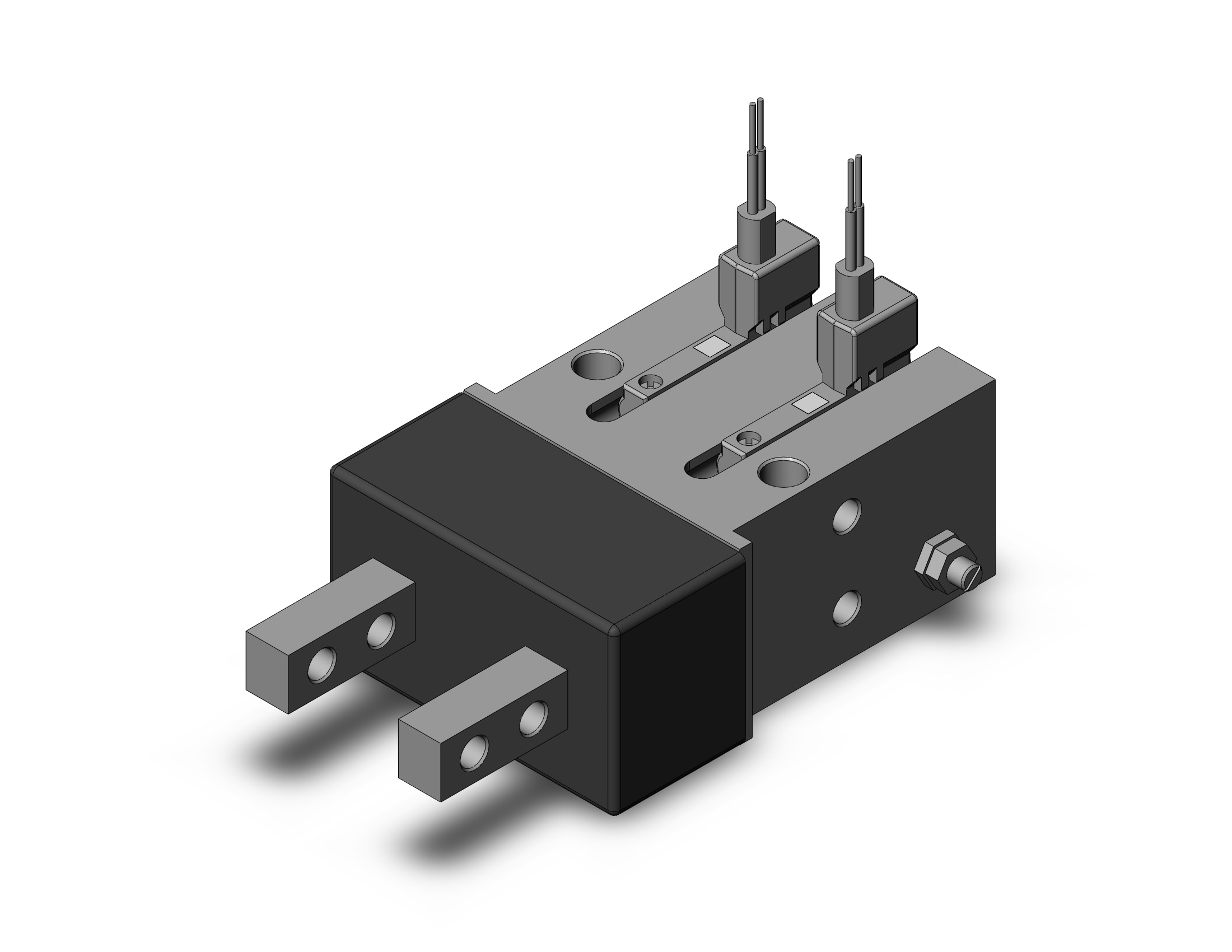 SMC MHK2-12D-M9BVL gripper, parallel wedge cam, MHK2/MHKL2 GRIPPER