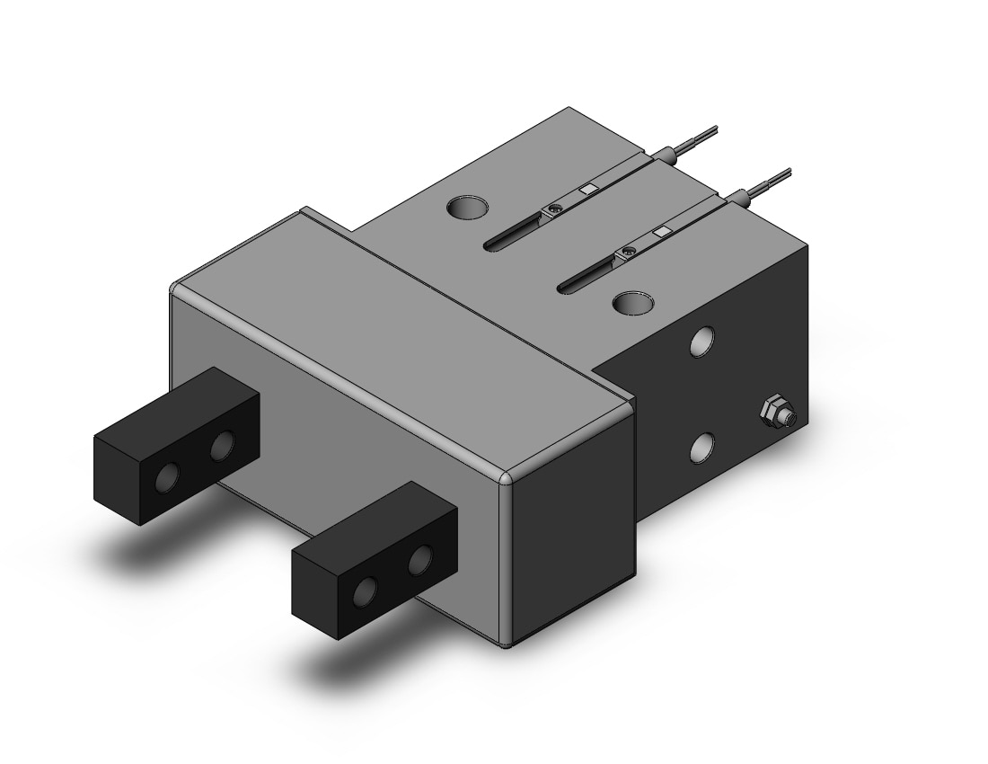 SMC MHK2-25DS-M9B gripper, parallel wedge cam, MHK2/MHKL2 GRIPPER