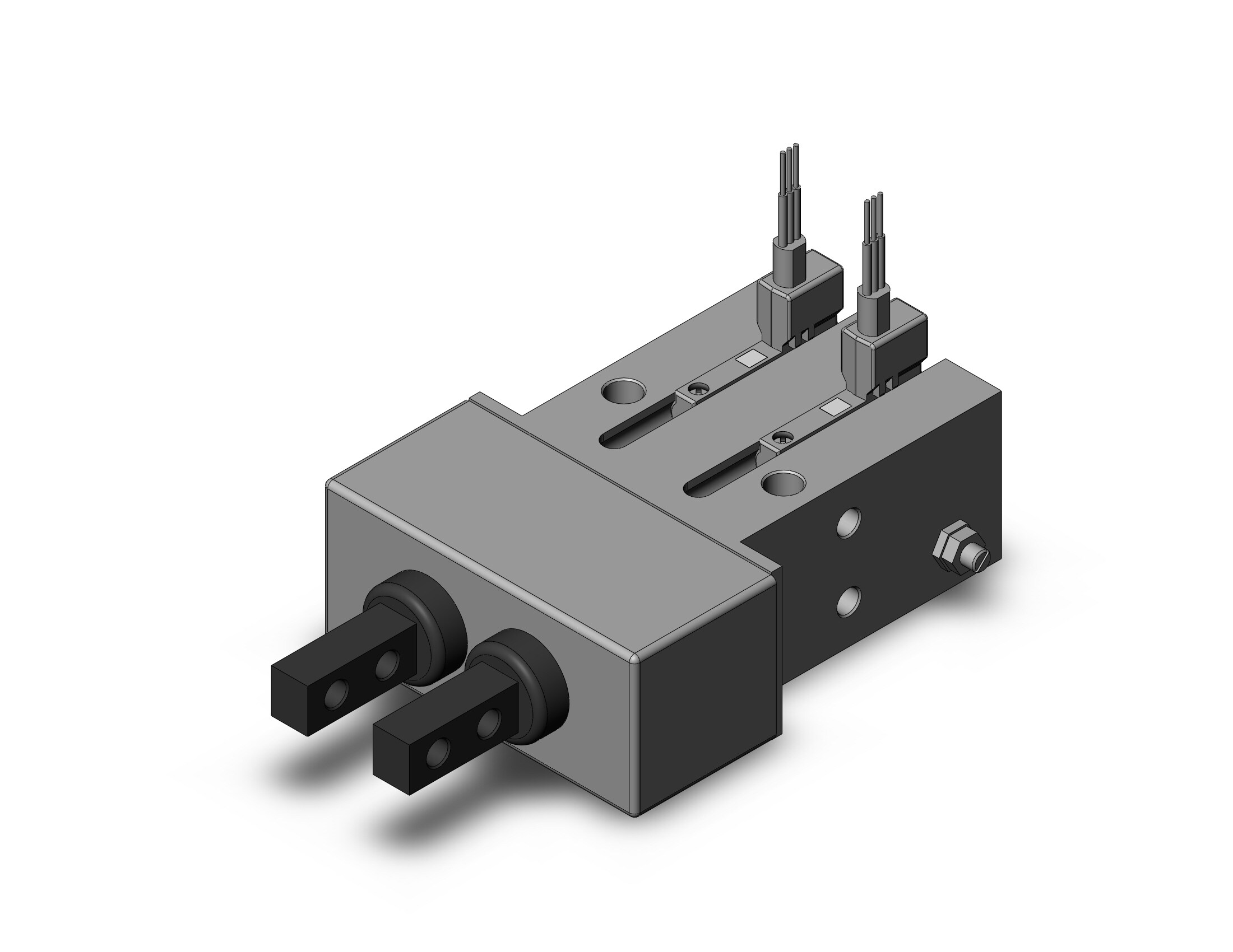 SMC MHKL2-12C-M9PVMDPC gripper, parallel wedge cam, MHK2/MHKL2 GRIPPER