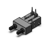 SMC MHKL2-12D-M9BVL gripper, parallel wedge cam, MHK2/MHKL2 GRIPPER