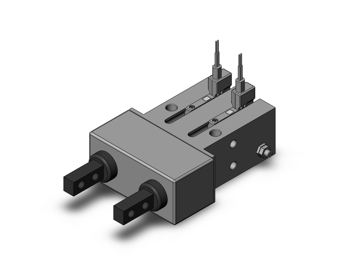 SMC MHKL2-12D-M9BVSAPC gripper, parallel wedge cam, MHK2/MHKL2 GRIPPER