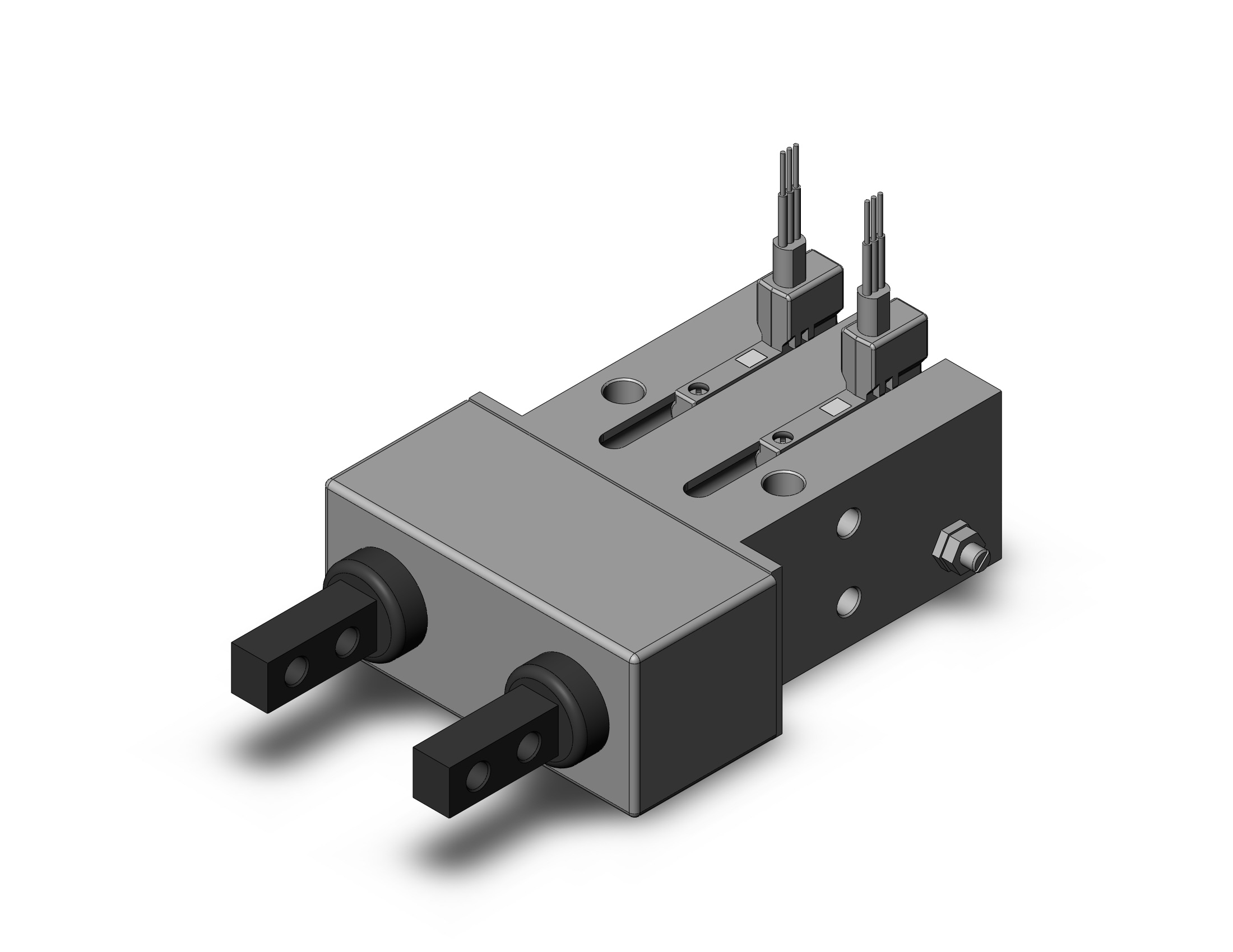 SMC MHKL2-12D-M9PWV gripper, mhk, wedge cam slide guide, GRIPPER