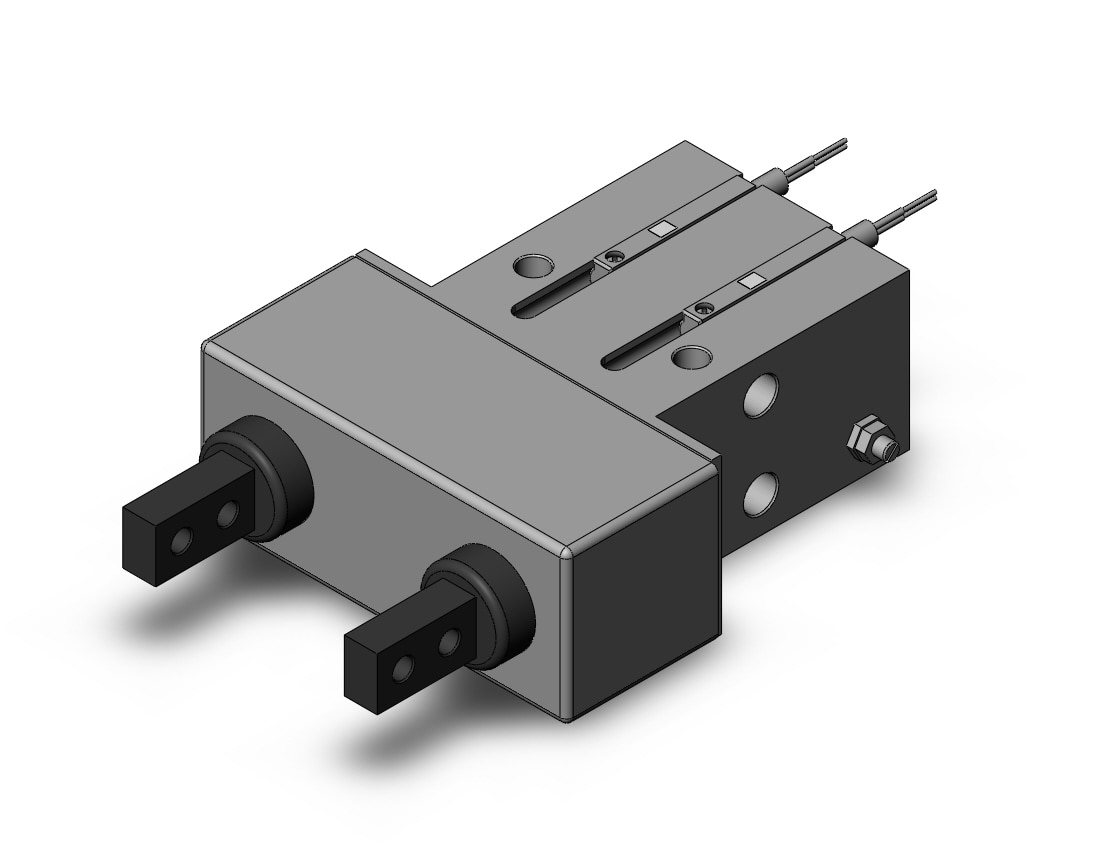 SMC MHKL2-16D-M9BL gripper, mhk, wedge cam slide guide, GRIPPER