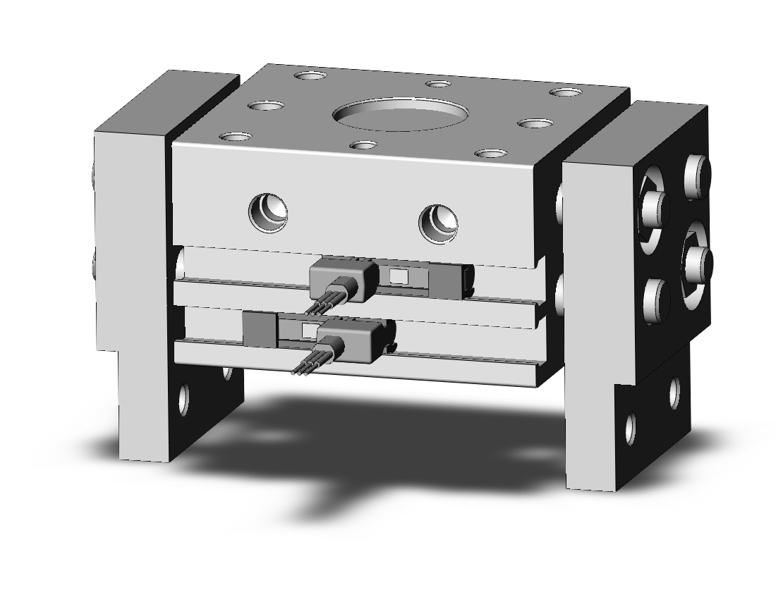 SMC MHL2-10D-M9PVL gripper, wide opening 2-finger, MHL GRIPPERS