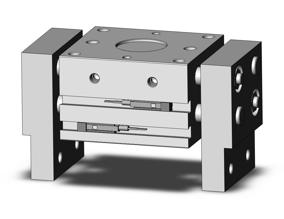 SMC MHL2-20D-M9NL gripper, wide opening 2-finger, MHL GRIPPERS