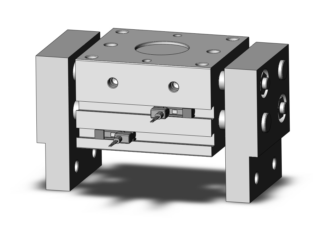 SMC MHL2-20D-M9PASAPC 20mm mhl dbl-act auto-sw, MHL GRIPPERS