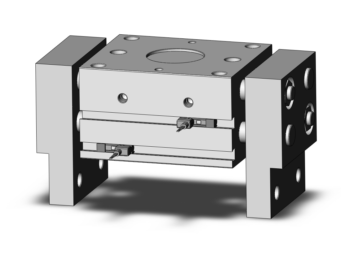 SMC MHL2-25D-M9BVL gripper, wide opening 2-finger, MHL GRIPPERS