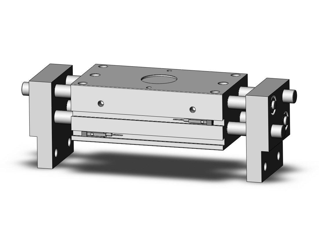 SMC MHL2-25D1-M9NZ gripper, wide opening 2-finger, MHL GRIPPERS