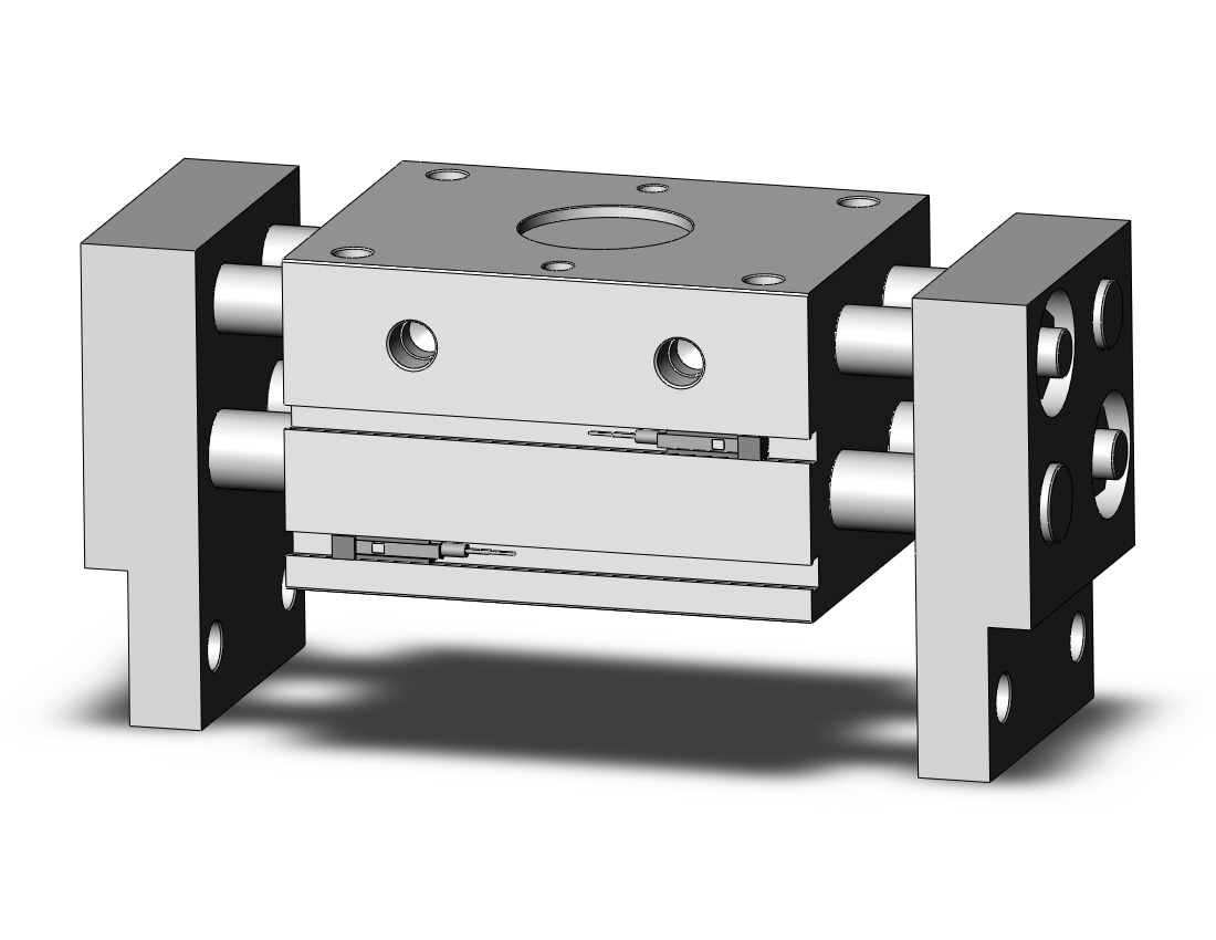 SMC MHL2-32D-M9BWZ gripper, wide opening 2-finger, MHL GRIPPERS