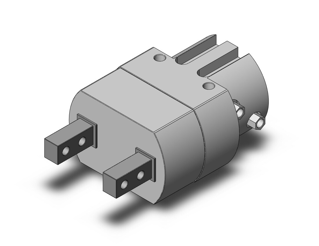 SMC MHQJ2-25DF-M9NSBPC gripper, w/dust cover, dbl act, MHQJ2 GRIPPER