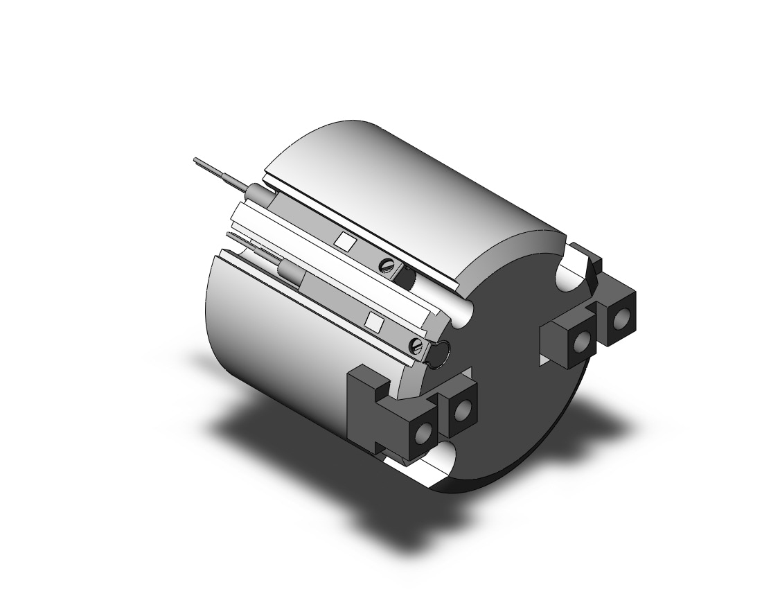 SMC MHS2-20D-M9BW gripper, 2-finger, MHS3 GRIPPER, 3-FINGER