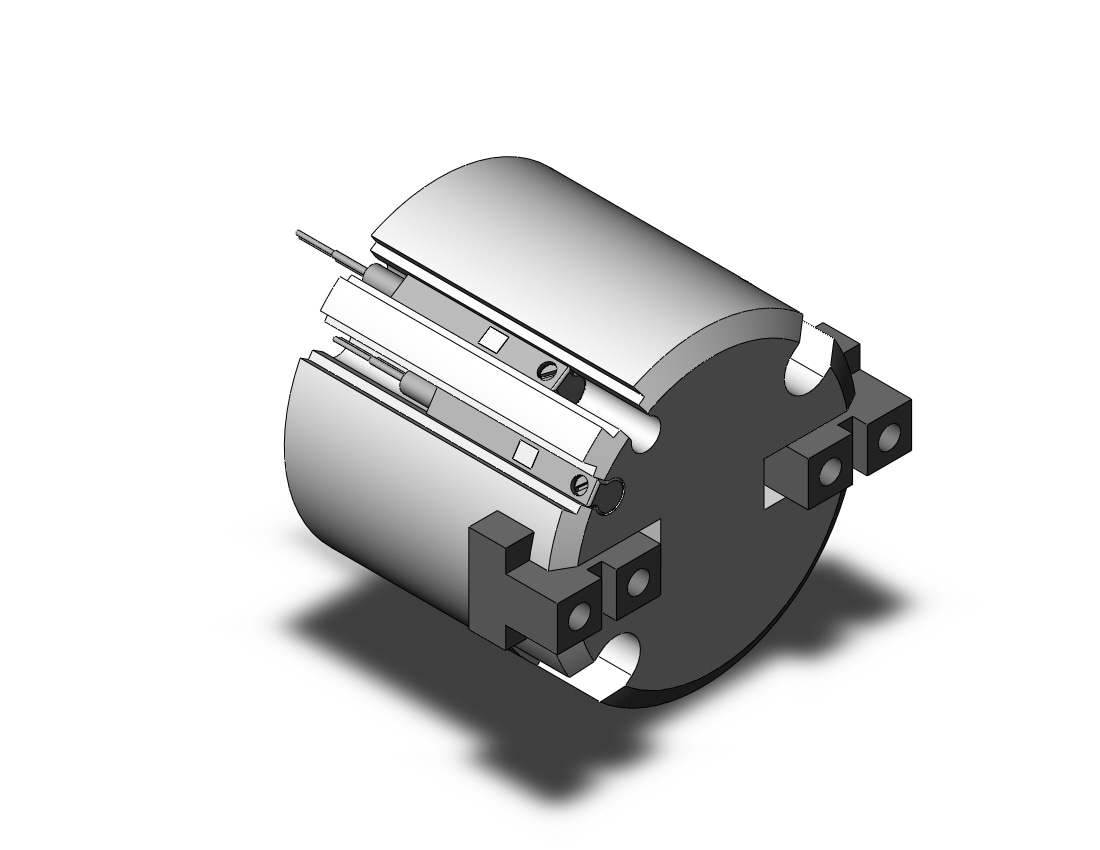 SMC MHS2-25D-M9BMAPC cylinder, MHS3 GRIPPER, 3-FINGER