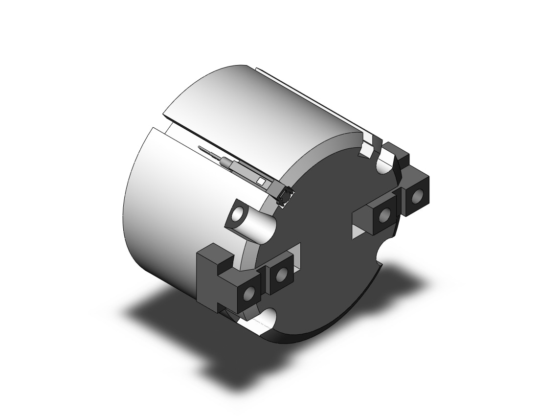 SMC MHS2-50D-M9PWSDPC 50mm mhs3 dbl act, auto-sw, MHS3 GRIPPER, 3-FINGER