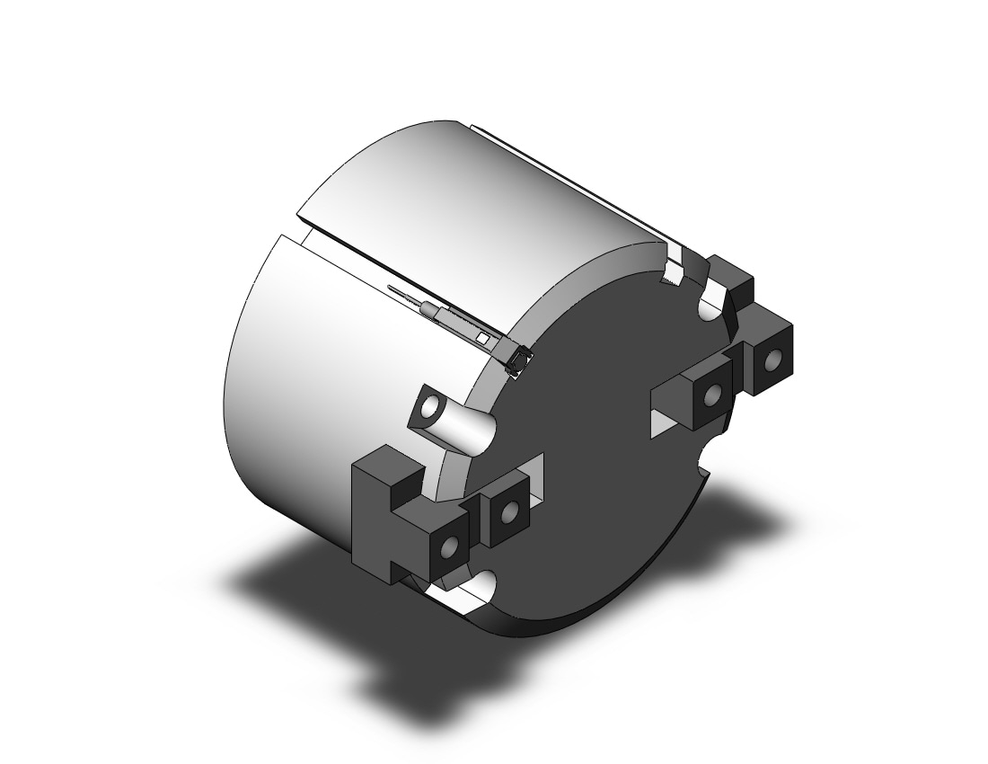 SMC MHS2-63D-M9BL cylinder, MHS3 GRIPPER, 3-FINGER