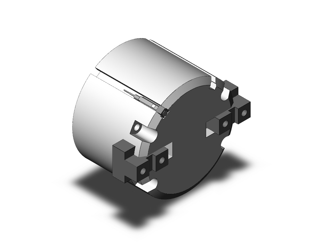 SMC MHS2-63D-M9BW 63mm mhs3 dbl act, auto-sw, MHS3 GRIPPER, 3-FINGER