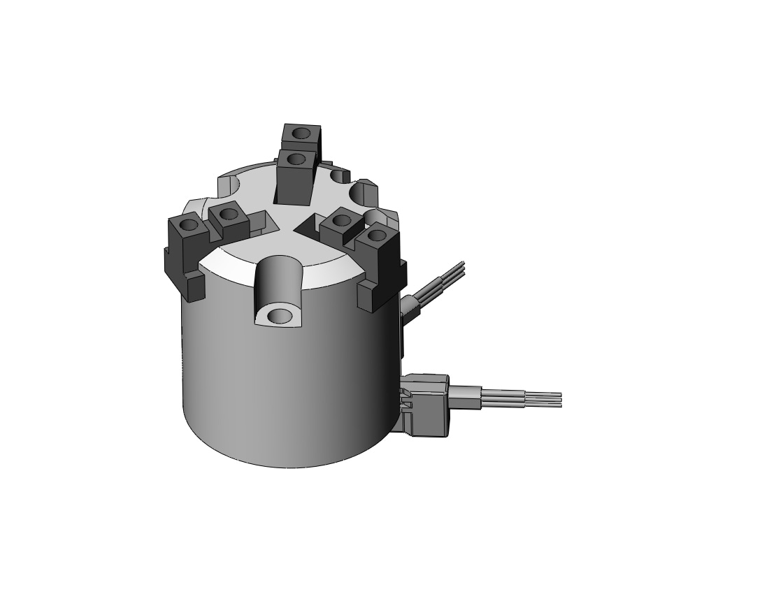 SMC MHS3-16D-M9PVZ cylinder, MHS3 GRIPPER, 3-FINGER