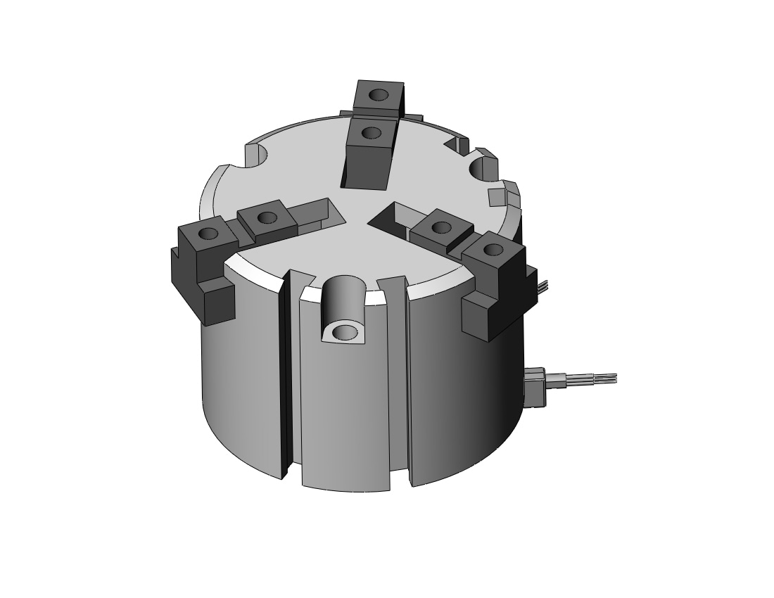 SMC MHS3-50D-M9PAZ cylinder, MHS3 GRIPPER, 3-FINGER