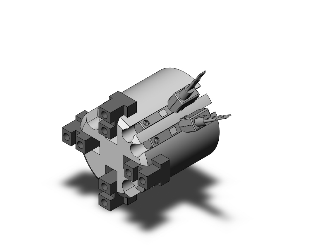 SMC MHS4-16D-M9NVM mhs, parrallel style air gripper, GRIPPER