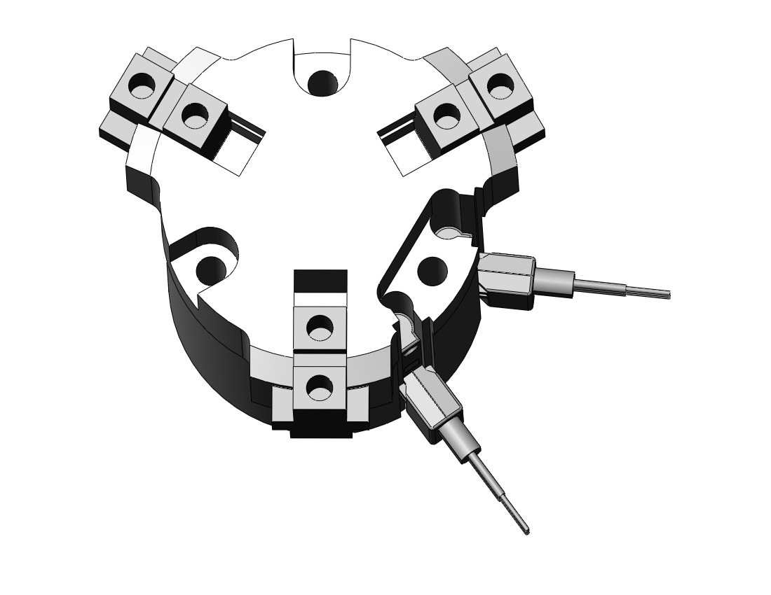 SMC MHSL3-20D-M9PWVSDPC cylinder, MHS3 GRIPPER, 3-FINGER