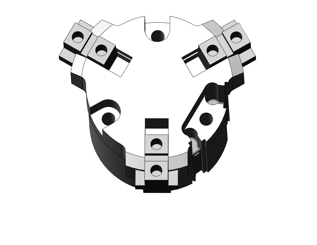 SMC MHSL3-20D-M9PZ mhs, parrallel style air gripper, GRIPPER