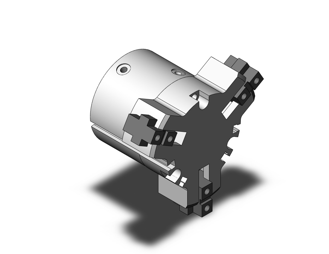 SMC MHSL3-50D-M9BAVSBPC gripper, 3-finger, long stk, MHS3 GRIPPER, 3-FINGER