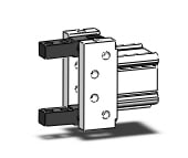 SMC MHT2-63TFDZ gripper, toggle 2-finger, MHT GRIPPERS