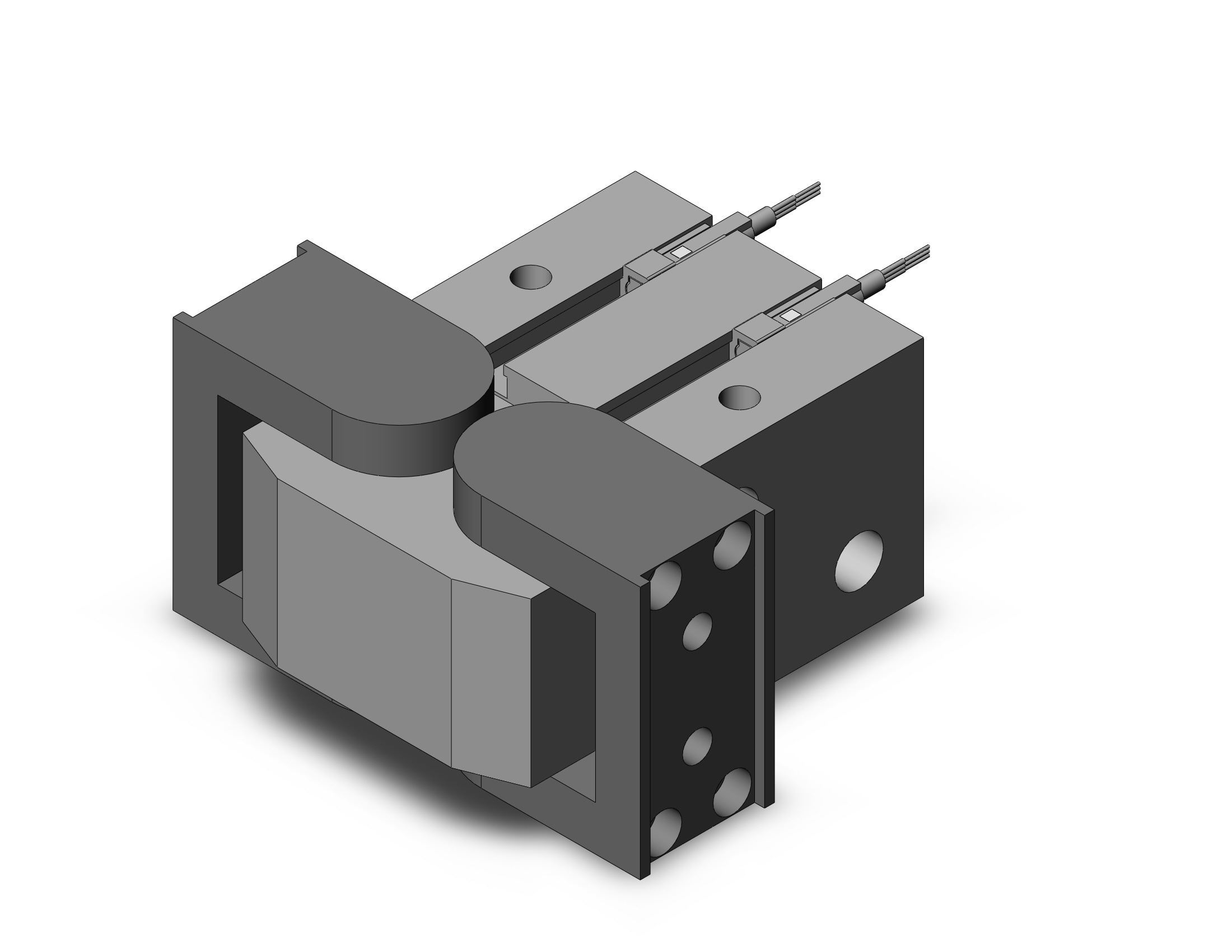 SMC MHW2-32TFD-M9PSDPC gripper, cyl, MHW2 GRIPPER, ANGULAR