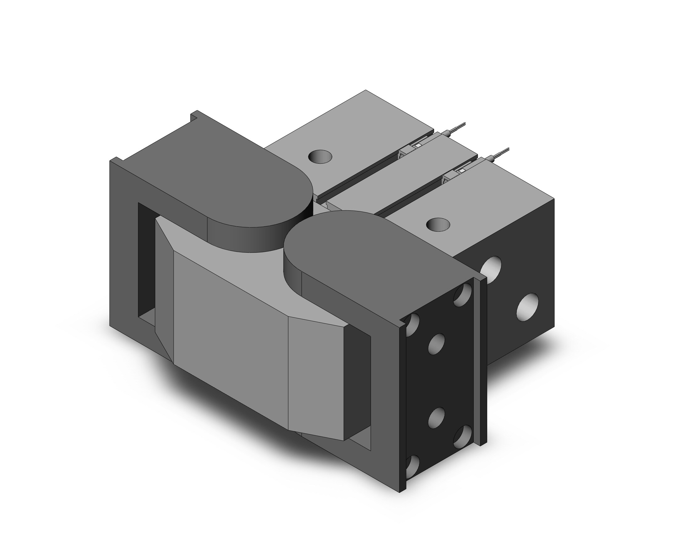 SMC MHW2-50TND-M9BW gripper, cyl, MHW2 GRIPPER, ANGULAR