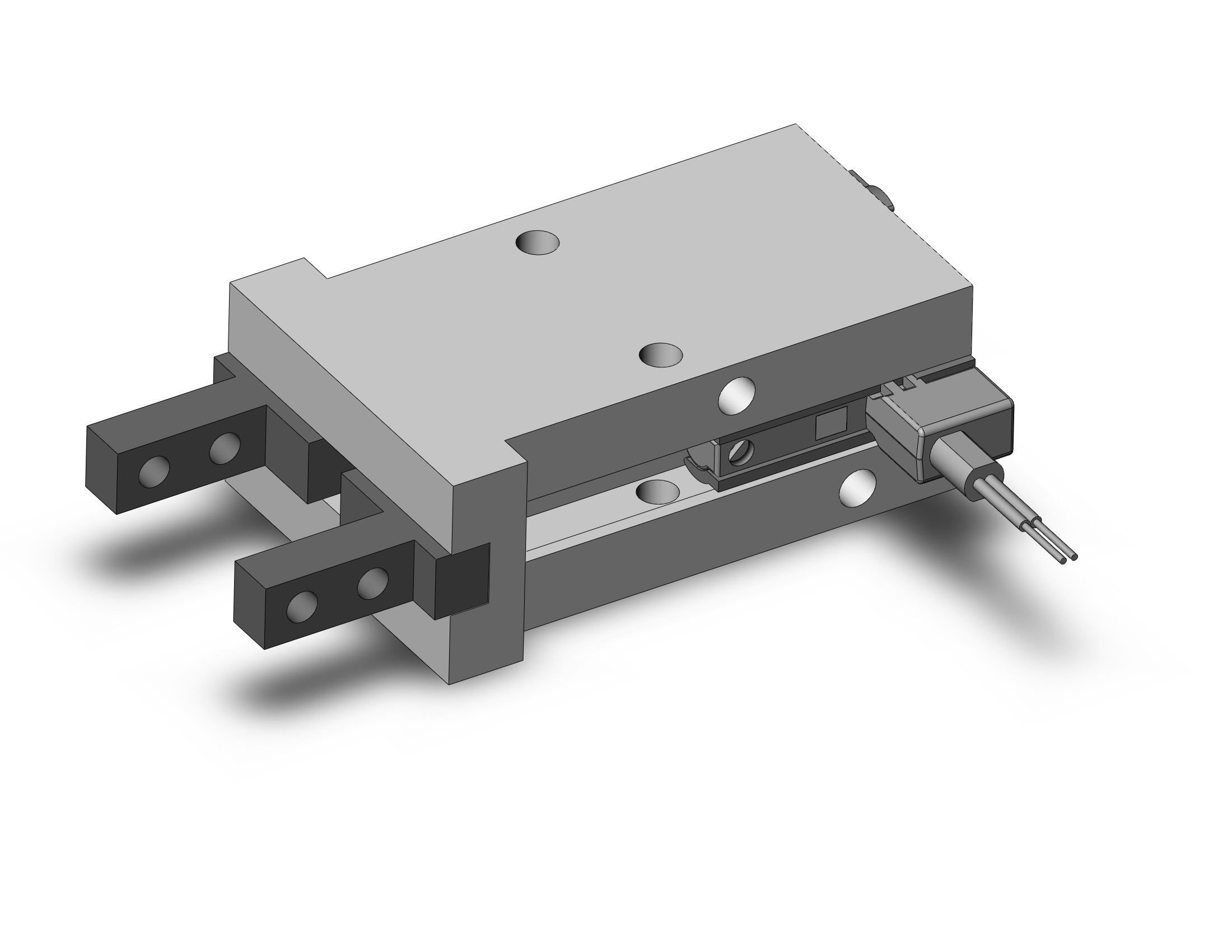 SMC MHZ2-10D-M9BVS gripper, mhz, parallel style air gripper, GRIPPER