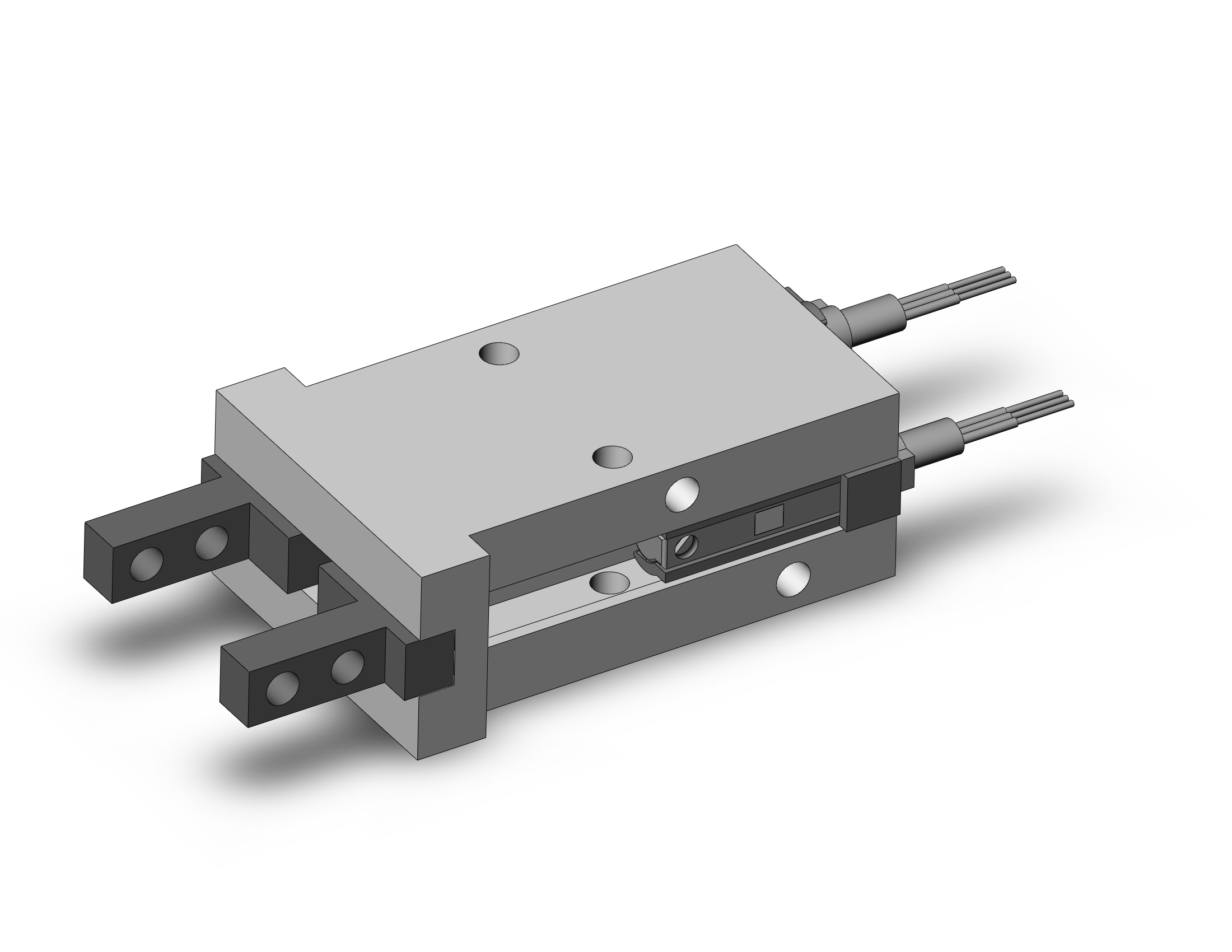 SMC MHZ2-10D2-M9NSAPC-X7 gripper, mhz, parallel style air gripper, GRIPPER