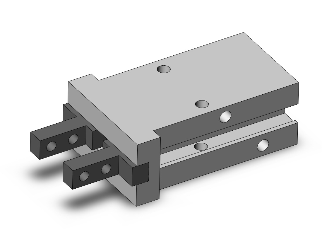 SMC MHZ2-10DN-X12 gripper, mhz, parallel style air gripper, GRIPPER