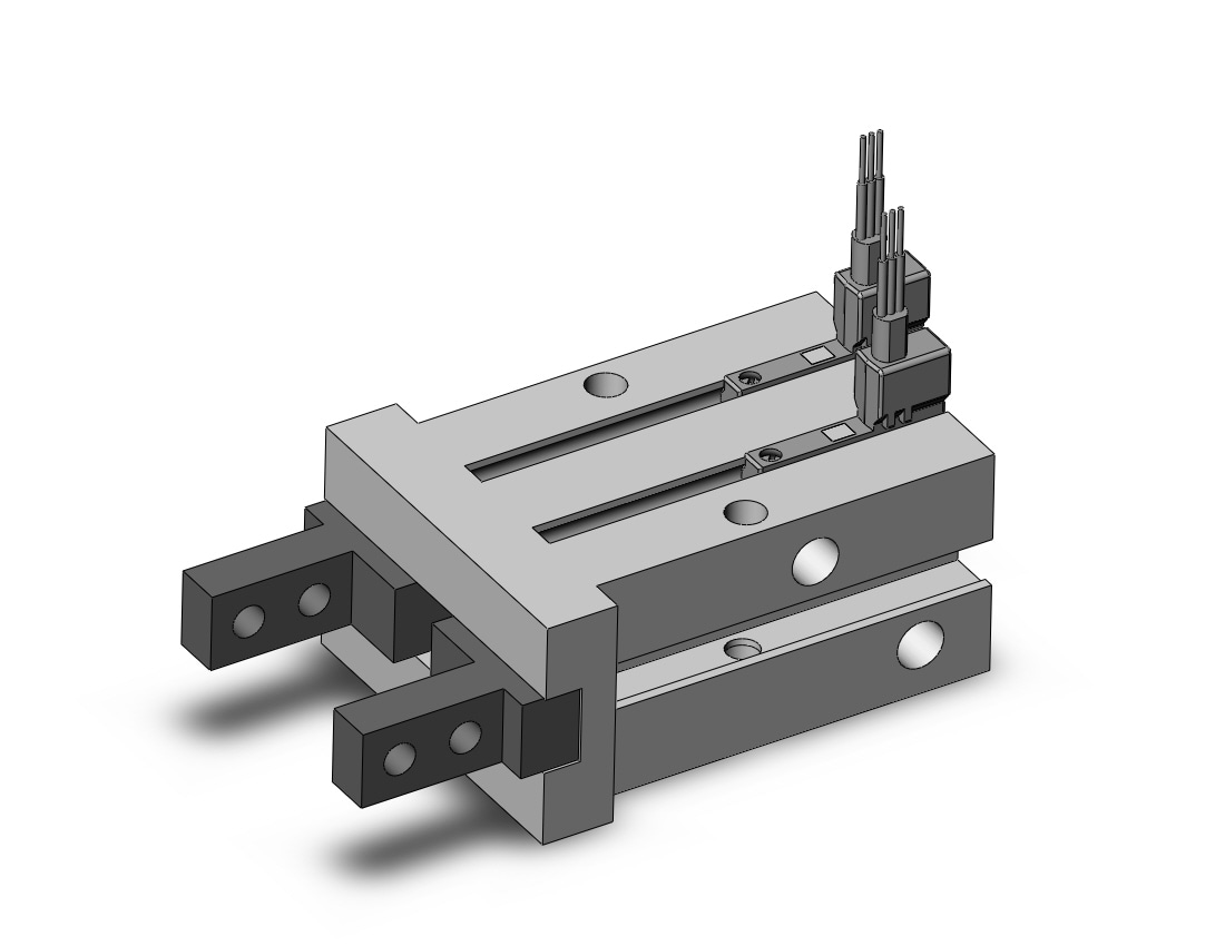 SMC MHZ2-16D2-M9NVMAPC gripper, mhz, parallel style air gripper, GRIPPER