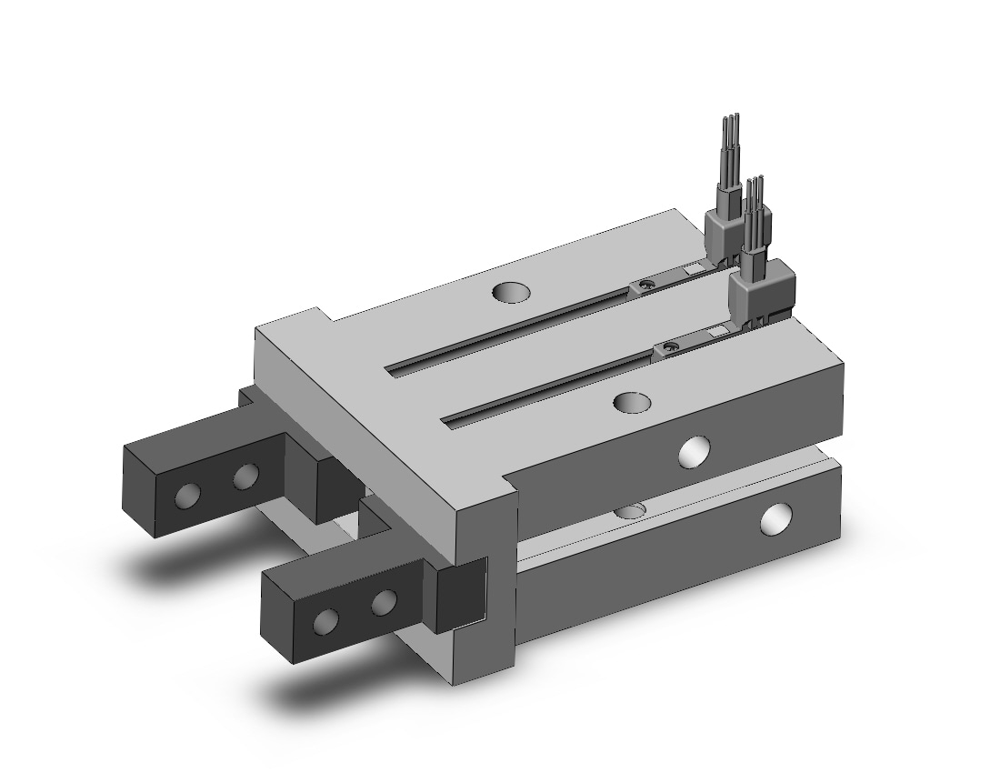 SMC MHZ2-20D-M9PVL gripper, mhz, parallel style air gripper, GRIPPER