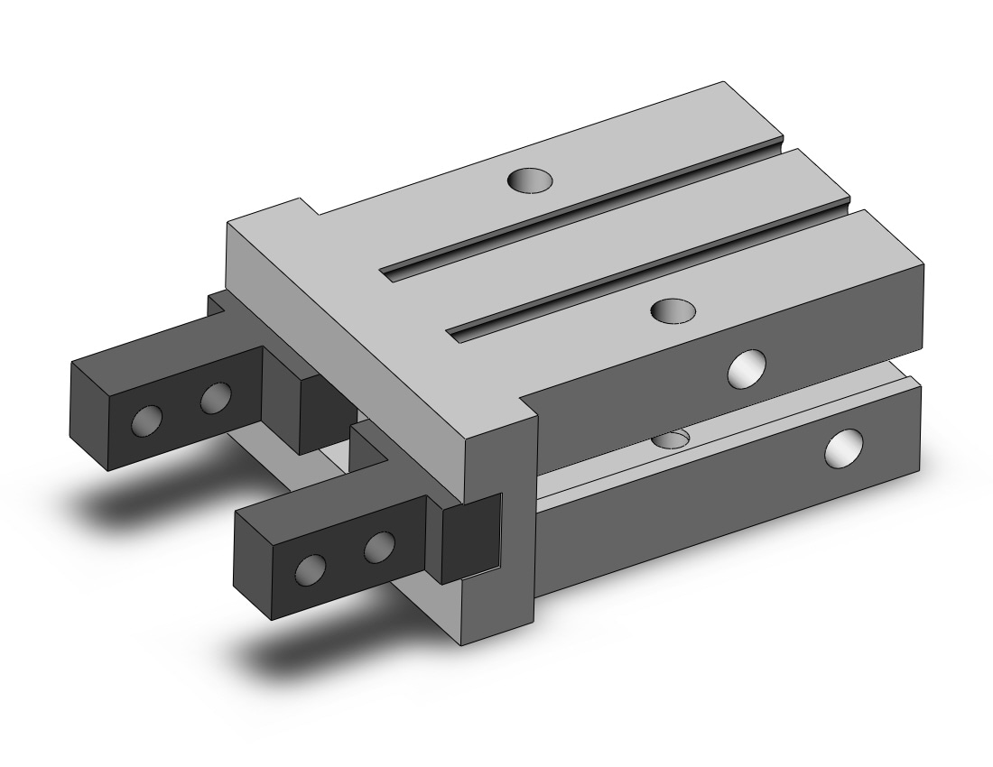 SMC MHZ2-20S-X5 gripper, mhz, parallel style air gripper, GRIPPER