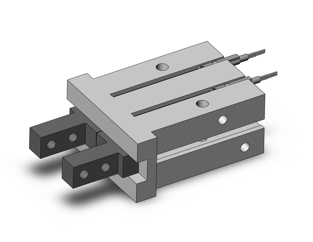 SMC MHZ2-25C-M9NL gripper, mhz, parallel style air gripper, GRIPPER