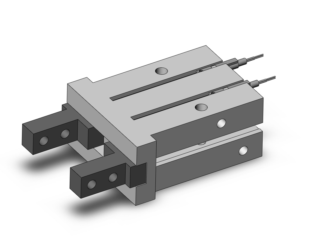 SMC MHZ2-25D-M9BZ gripper, mhz, parallel style air gripper, GRIPPER