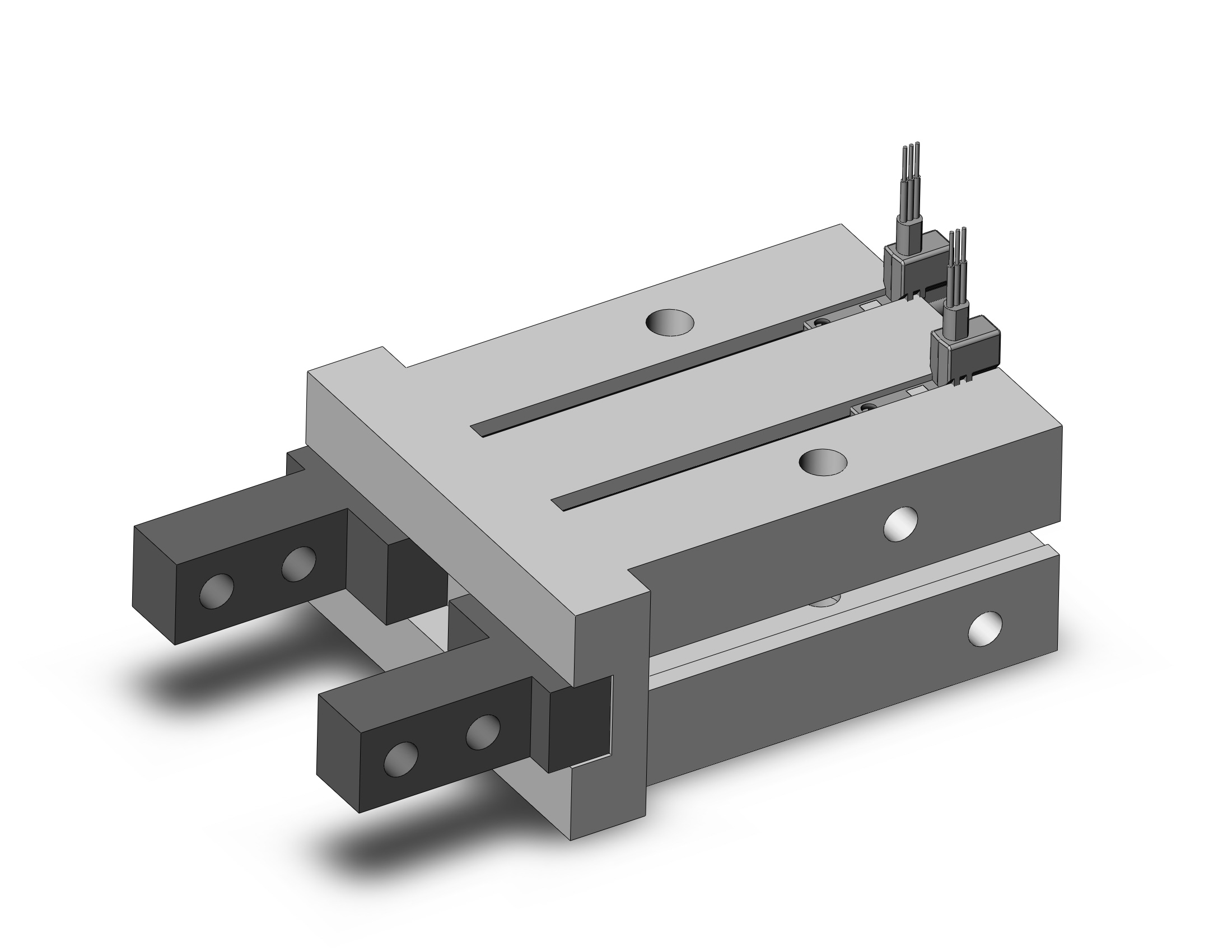 SMC MHZ2-25D-M9PWVSDPC gripper, mhz, parallel style air gripper, GRIPPER