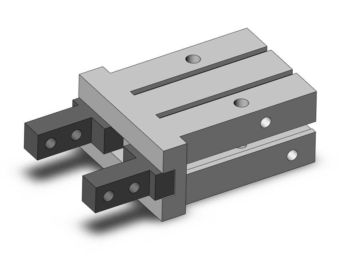 SMC MHZ2-25D-X5 gripper, mhz, parallel style air gripper, GRIPPER