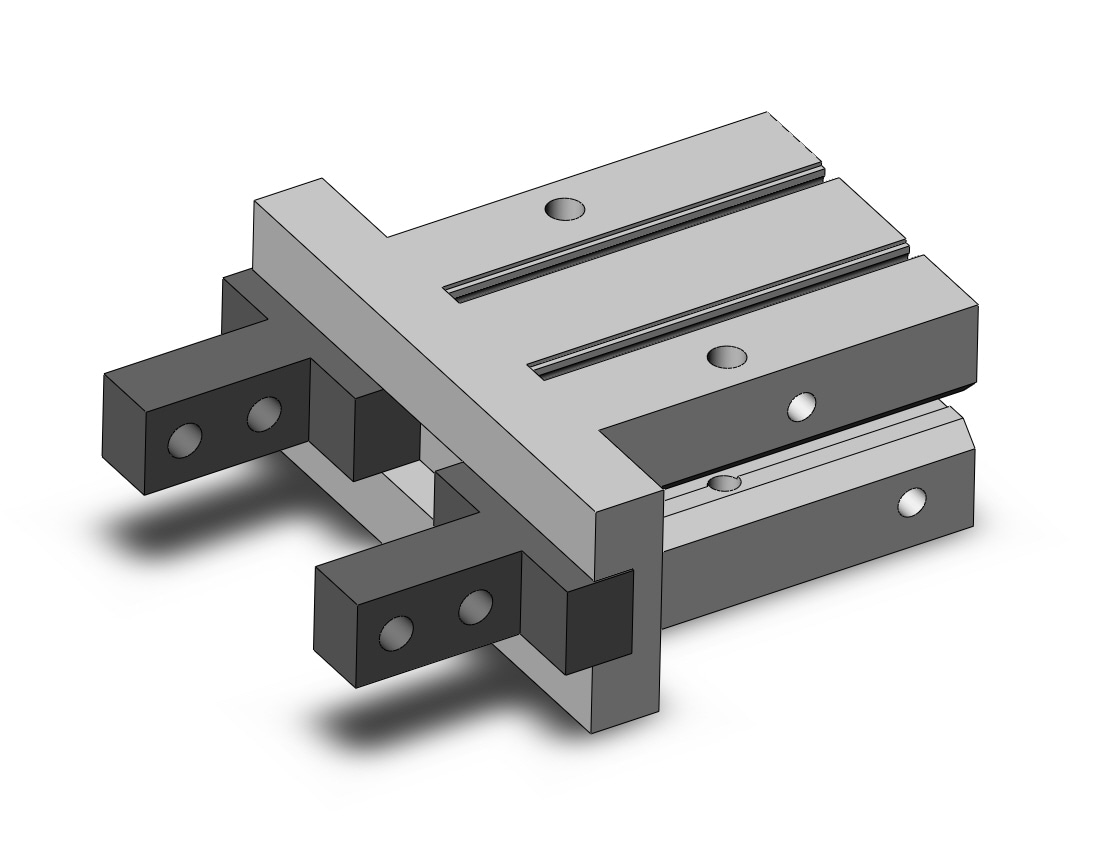 SMC MHZ2-32D-X5 gripper, mhz, parallel style air gripper, GRIPPER