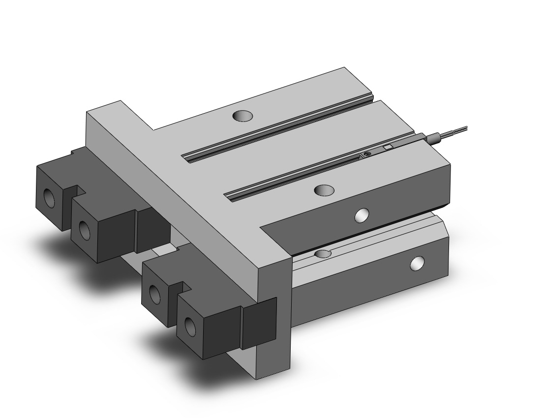 SMC MHZ2-32D3-M9BLS gripper, mhz, parallel style air gripper, GRIPPER