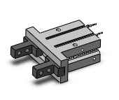 SMC MHZ2-40D-M9PWSAPC gripper, mhz, parallel style air gripper, GRIPPER