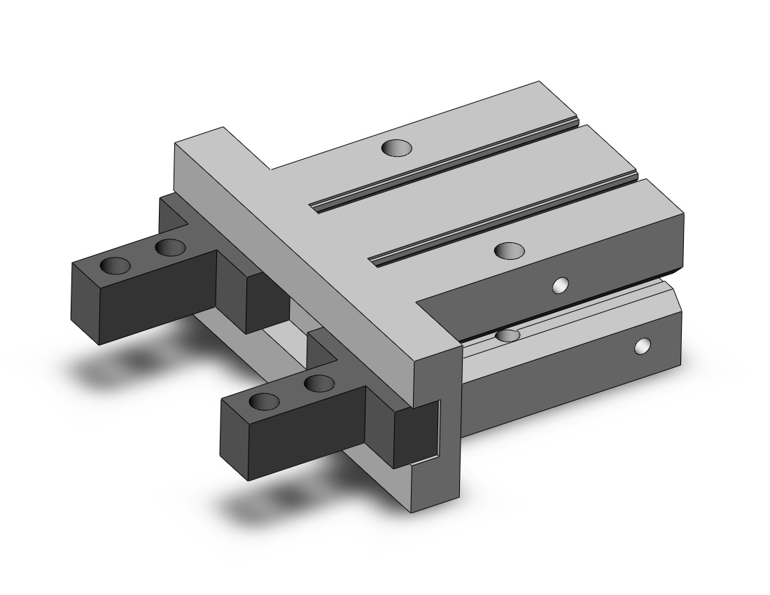 SMC MHZ2-40D1-X5 gripper, mhz, parallel style air gripper, GRIPPER