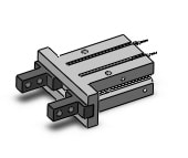 SMC MHZ2-40S-M9BWL gripper, mhz, parallel style air gripper, GRIPPER