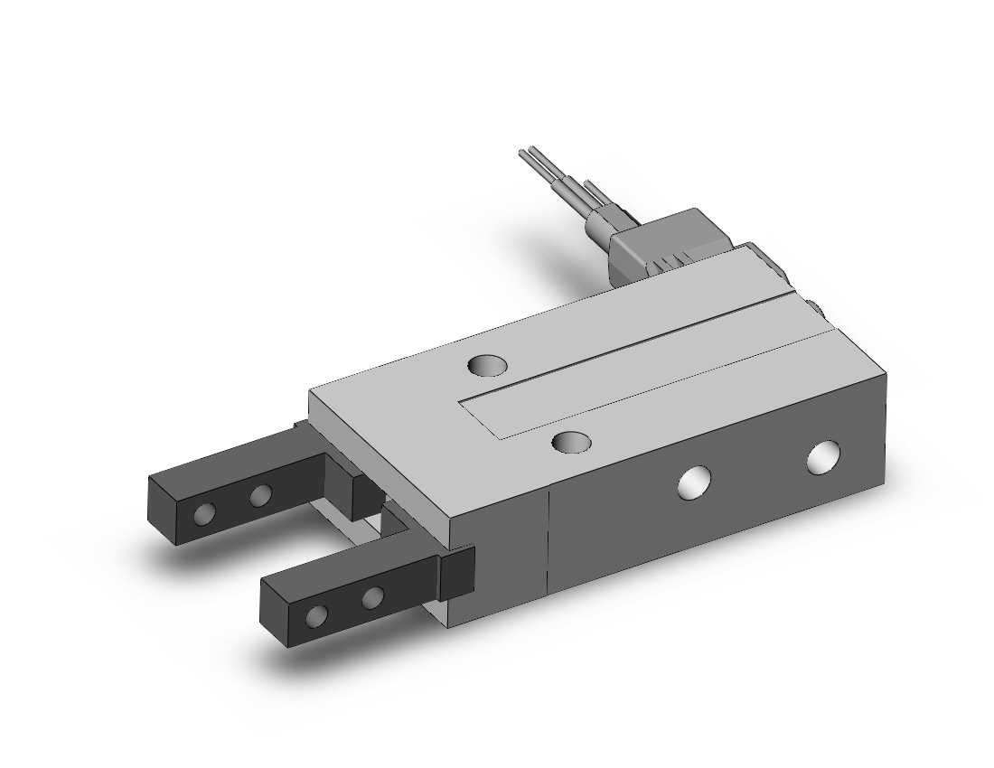 SMC MHZ2-6D-M9BWVL gripper, mhz, parallel style air gripper, GRIPPER