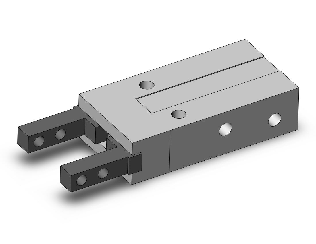 SMC MHZ2-6D2-X5 gripper, mhz, parallel style air gripper, GRIPPER