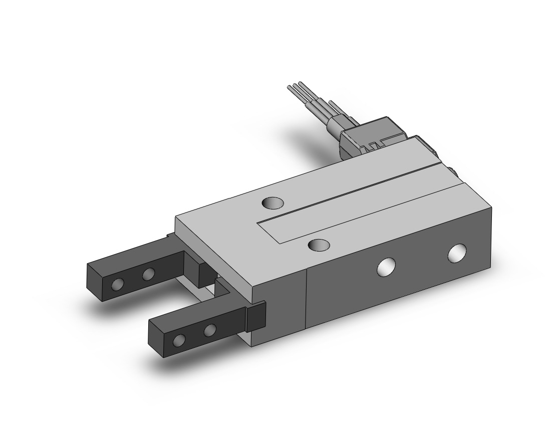 SMC MHZ2-6S-M9NVL gripper, mhz, parallel style air gripper, GRIPPER